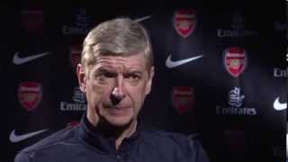 Arsene Wenger Interview 13th March 2014 [upl. by Zined]