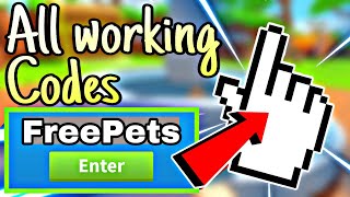 NEW RELEASE CLICKING CHAOS ALL WORKING TWITTER CODES MYTHICAL PETS INSANITY CLICKER 🔴ROBLOX🔴 [upl. by Llerihs]