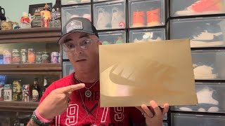 Unboxing the Air Jordan 1 black and gold [upl. by Alexandro]