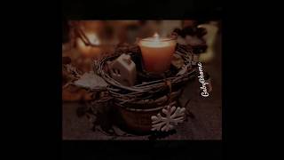 kleine Winterdekoration ruckzuck diy tutorial winter candles [upl. by Cinomod]