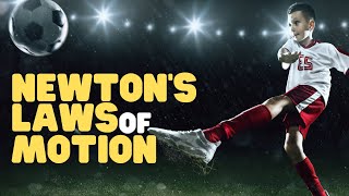 Newtons Laws of Motion  Learn about Sir Isaac Newton for Kids [upl. by Larimore406]