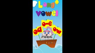 Long Vowel oa oe ow  Phonics Song  Shorts [upl. by Hsirehc]