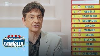 L’oroscopo della settimana di Paolo Fox  Mezzogiorno in famiglia 17032019 [upl. by Nahtanhoj]