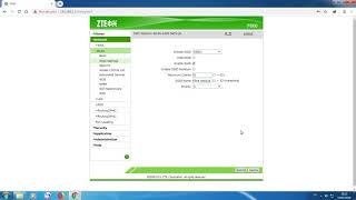 Changing WiFi Network Name and Password  ZTE [upl. by Sibeal342]