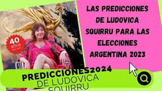 Las Predicciones de Ludovica Año del Dragón y quien gana en el Balotaje De Argentina 2023 [upl. by Attennod]