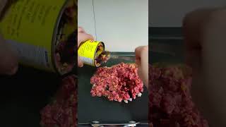 BREAKFAST IDEA CORNED BEEF WITH EGG foryou breakfastideas [upl. by Scrope]