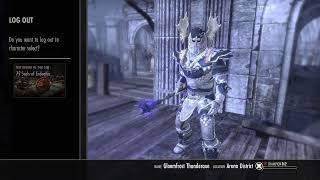 ESO PVP Templar STORM GIANT CP350 [upl. by Skcirdnek]