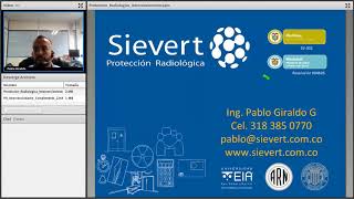 Webinar Sievert Protección Radiológica en Intervencionismo Pablo Giraldo [upl. by Fawcette]