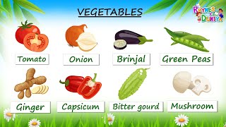 Vegetable Names Made Easy Fun Learning for Kids Lets Get Veggie Fun Names for Little Learners [upl. by Seeto]