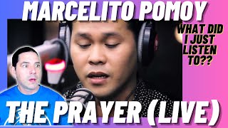 First Time Hearing  Marcelito Pomoy  The Prayer [upl. by Eve]