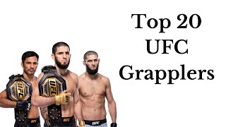 Ranking The Top 20 Grapplers in the UFC… [upl. by Enitsuj]