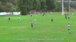 OFK Kopaonik 1931  FK Vinogradar Zleginje 06102024 [upl. by Sardse94]