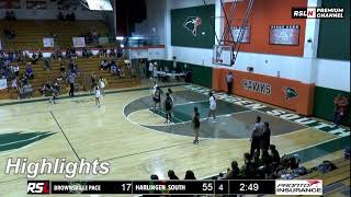 HIGHLIGHTS  Girls Basketball  Harlingen South vs Brownsville Pace 121322 [upl. by Arbua]