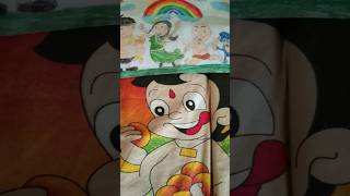 drawing chhota bheem or uske friends chhota bheem all characters drawingRaju kaliarani indumati [upl. by Nylaras]