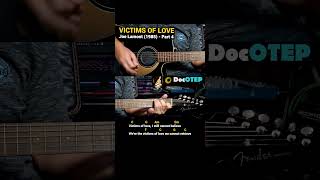 Victims of Love  Joe Lamont 1985 Easy Guitar Chords Tutorial with Lyrics Part 4 REELS [upl. by Lugo]