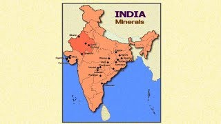 Minerals in India [upl. by Narruc381]