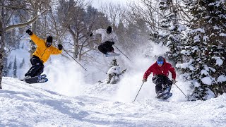 Freeskiing The Greatest Snow On Earth  Bent Family Chronicles [upl. by Dnomyad688]