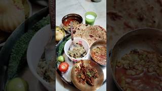 lunchtime gujratithali youtube 😋 [upl. by Macdougall]