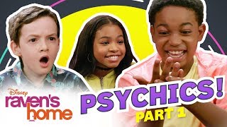 Lets be Psychics Part 1🔮  Do It Duo  Ravens Home  Disney Channel [upl. by Eyr]