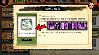 EASY LIMIT BREAK Make Your Jutsu Limit Break 3 with This  Naruto x Boruto Ninja Voltage [upl. by Arretal]