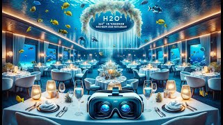 Dive Into Luxury360° VR Tour of H2O You amp Me Resort  Maldives Underwater Michelin Star Restaurant [upl. by Meyer]