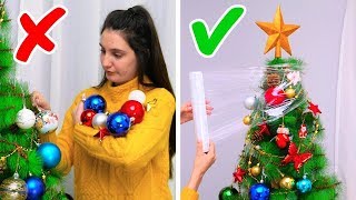 23 GENIALI TRUCCHETTI PER L’ALBERO DI NATALE [upl. by Idelle]