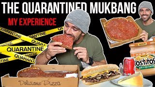 Chicago Deep Dish Philly Cheese Steak Cheesecake  Quarantine Mukbang [upl. by Towill]