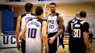 NBA Rooks Willie CauleyStein at Training Camp [upl. by Uaeb]