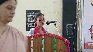 Atmanirbhar Bharat  Speech Competition  Vardhaman College Bijnor [upl. by Eduj251]