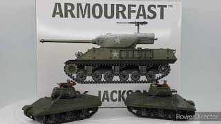 Armourfast M 36 Jackson 1 72 Scale Plastic Kit Review [upl. by Adiana]