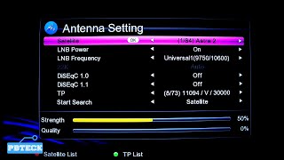 💎 How To Reset And Scan Quality Advanced S2 Satellite Decoder [upl. by Lebam]