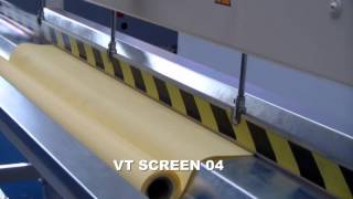 Visdeltex Máquina para cortinas y estores VT Screen [upl. by Eirolav]