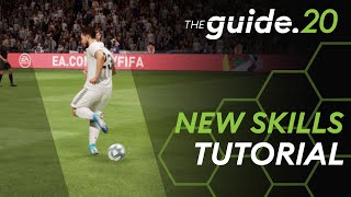 FIFA 20 ALL New Skills Tutorial  Lateral Heel to Heel Flair Roulette Dragback Sombrero [upl. by Neff]