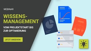 Webinar Wissensmanagement  Vom Projektstart bis zur Optimierung OnlineKonferenztag [upl. by Azelea]