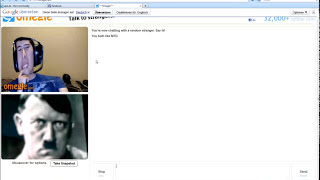 Reactions to Hitler on Omegle Hitler Prank [upl. by Butler881]