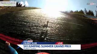 Eurosport – Skoki Narciarskie Letnie Grand Prix w Kazachstanie HD [upl. by Aelak]