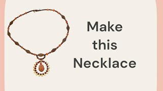 Make an Autumn necklace with the Soft Flex Company Live sale claims [upl. by Eltsirk]