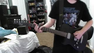 Unsainted slipknot guitar cover [upl. by Nolat535]