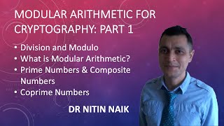 2 Modular Arithmetic for CryptographyPart 1 Modulo Prime Number Composite Number Coprime Number [upl. by Llyrehc]