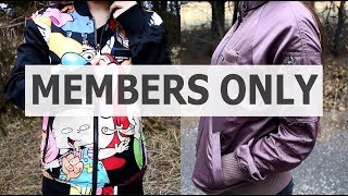 Members Only  Jackets [upl. by Alayne]