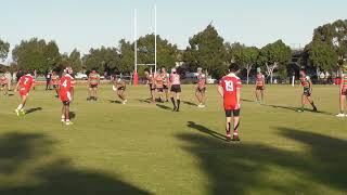 Truganina Rabbitohs u15s vs Doveton Steelars RD 123 [upl. by Busby145]