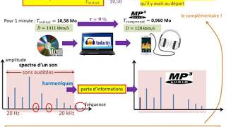 1ES Numérisation et codage dun son le cours [upl. by Bein335]