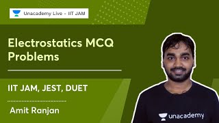 Electrostatics MCQ Problems  IIT JAM JEST DUET  Amit Ranjan [upl. by Nerual390]