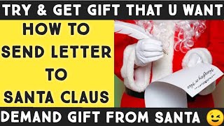 How to Write a Letter to Santa Claus [upl. by Saphra508]