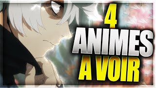 4 ANIMES A VOIR ABSOLUMENT POUR LE PRINTEMPS 2023 [upl. by Crocker]