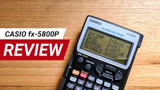 Casio fx5800P Scientific Calculator Review [upl. by Cleary606]