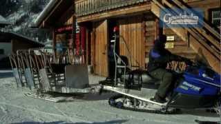 Rodeln in Obertauern  Rodelbahn Gnadenalm [upl. by Edras]