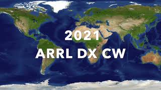 2021 ARRL International DX CW Contest [upl. by Nnylrahc493]