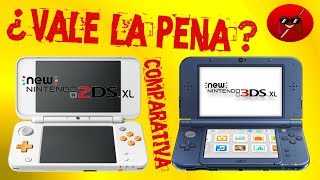 Comparativa  ¡¡NEW NINTENDO 2DS XL con NEW NINTENDO 3DS XL ¿Cuál comprar Los ojos de Ken 8 [upl. by Sayre]