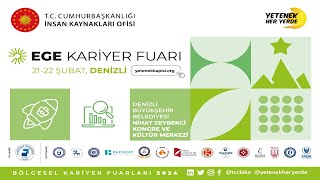 Pamukkale Üniversitesi Ege Kariyer Fuarı 2024 [upl. by Castera]